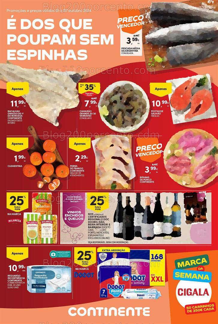 Antevisão Folheto CONTINENTE Bom Dia Promoções de 1 a 7 outubro
