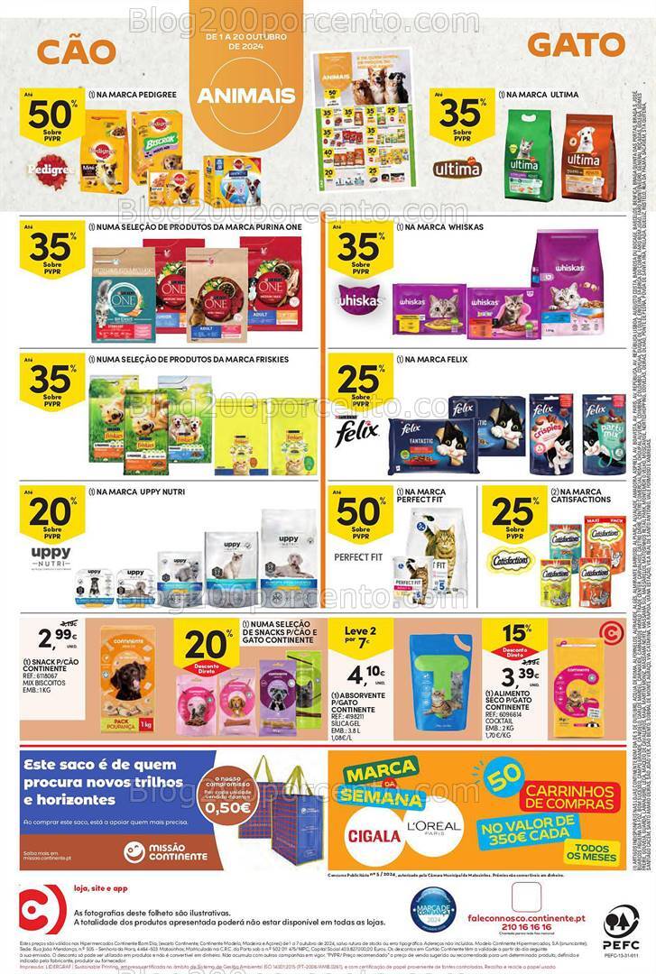 Antevisão Folheto CONTINENTE Bom Dia Promoções de 1 a 7 outubro