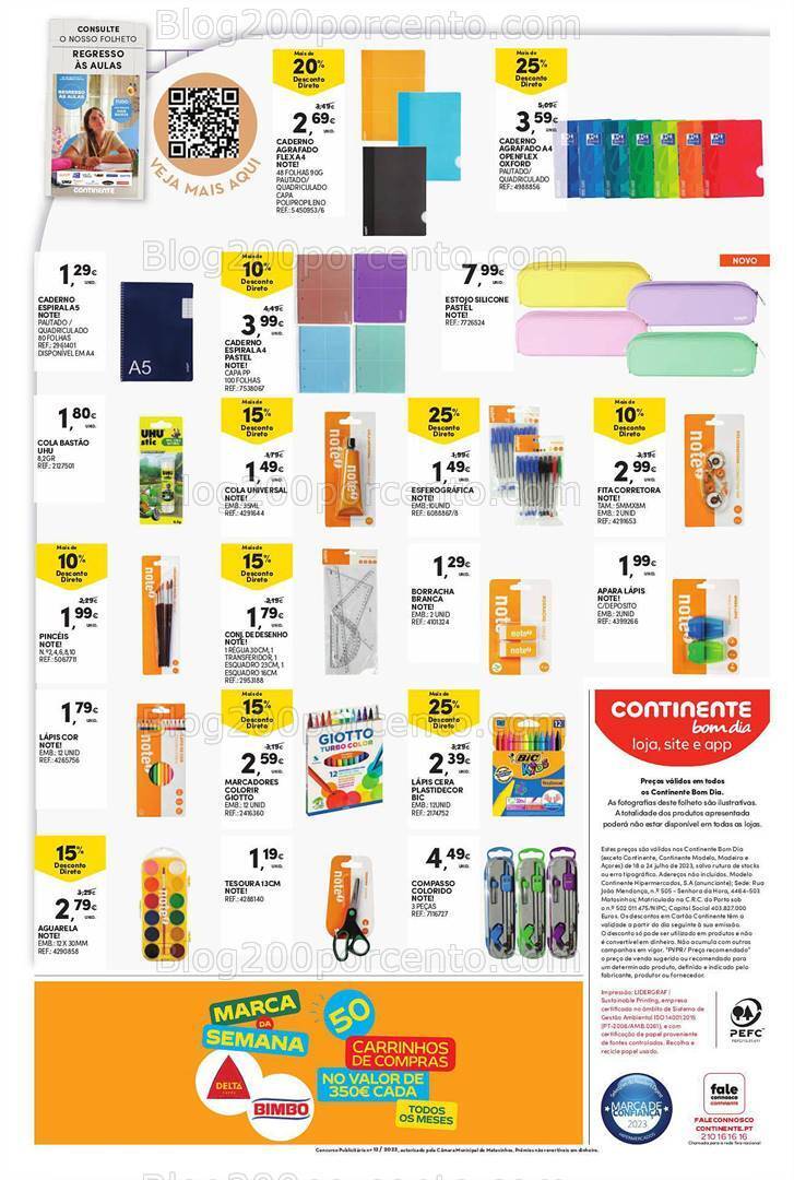 Antevisão Folheto CONTINENTE Bom Dia Promoções de 29 agosto a 4 setembro