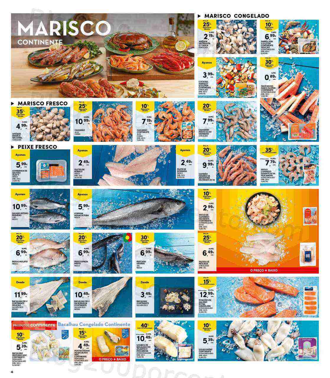 Antevisão Folheto CONTINENTE Bom Dia Promoções de 4 a 10 abril