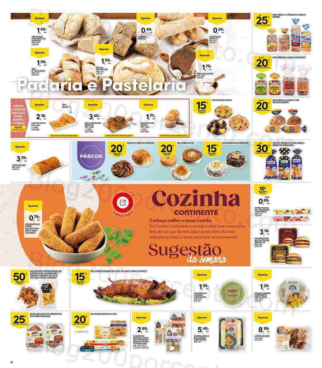 Antevisão Folheto CONTINENTE Bom Dia Promoções de 4 a 10 abril