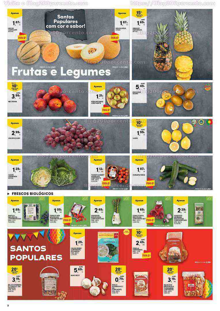 Antevisão Folheto CONTINENTE Bom Dia Promoções de 6 a 12 junho