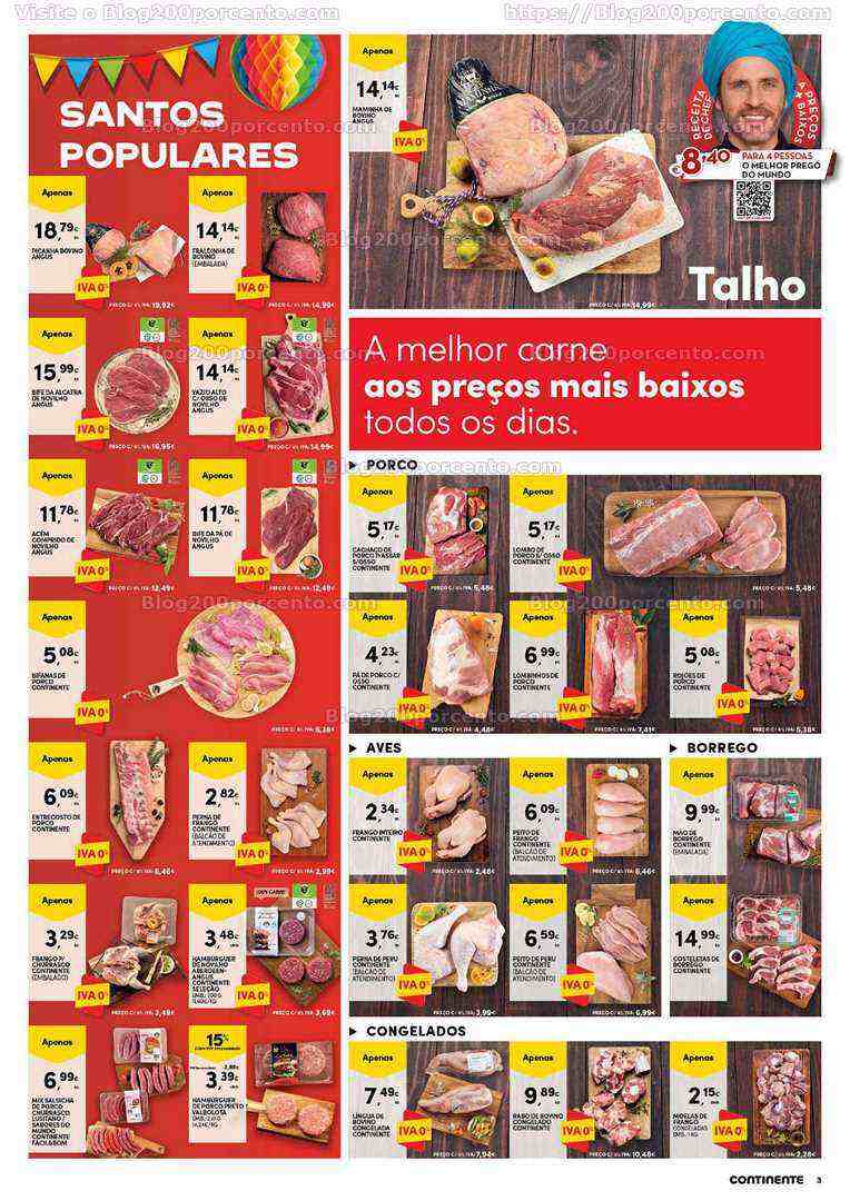 Antevisão Folheto CONTINENTE Bom Dia Promoções de 6 a 12 junho