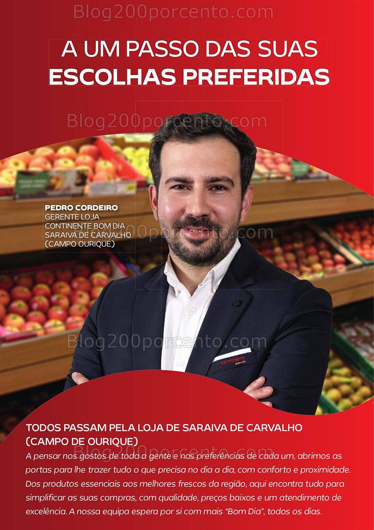 Antevisão Folheto CONTINENTE Aberturas Bom Dia Saraiva de Carvalho - 23 a 27 janeiro