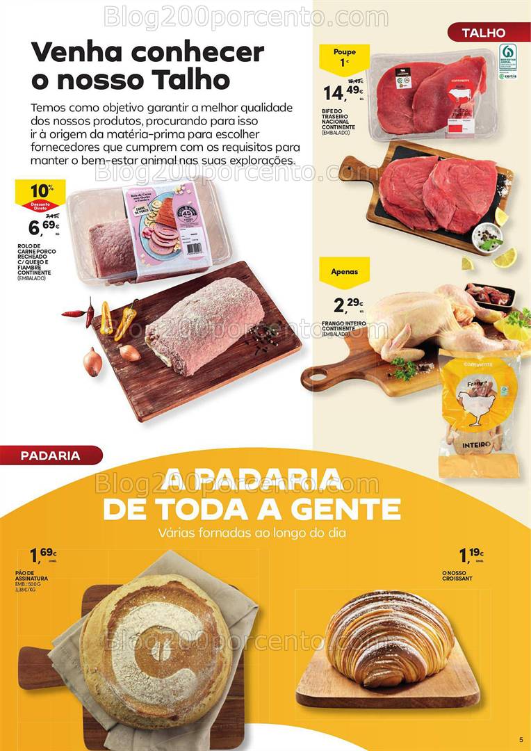 Antevisão Folheto CONTINENTE Aberturas Bom Dia Saraiva de Carvalho - 23 a 27 janeiro