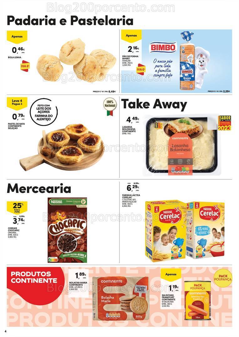 Antevisão Folheto CONTINENTE Abertura Fajões Promoções de 7 a 11 dezembro
