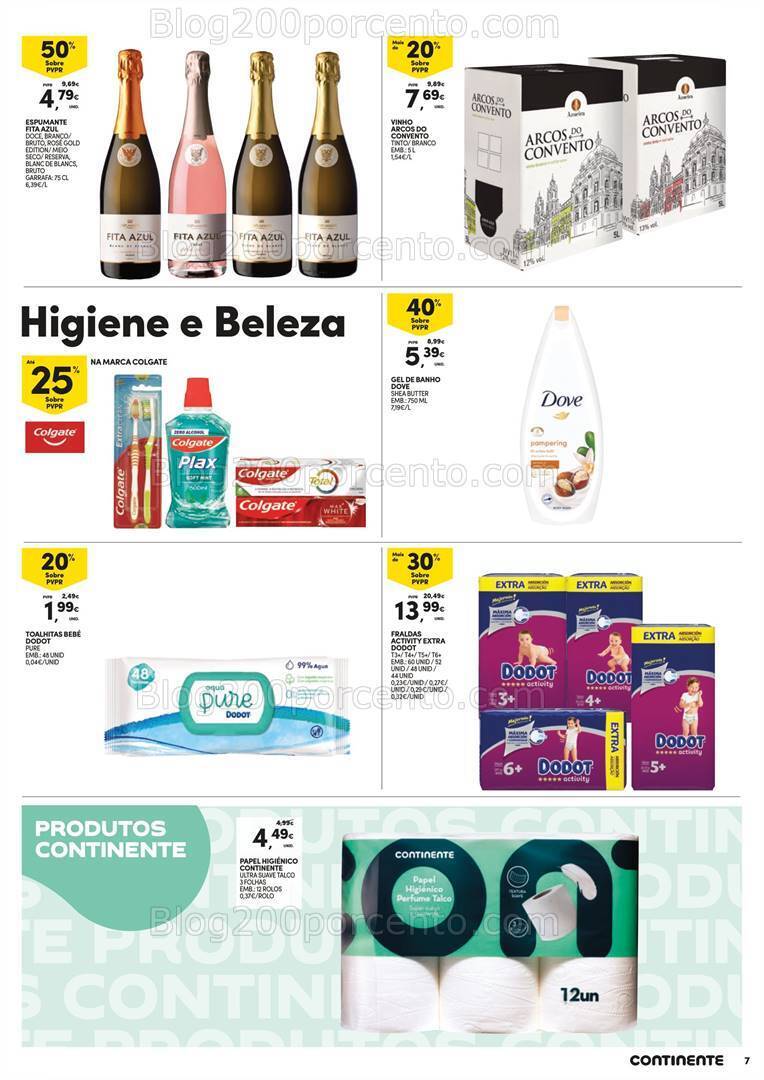 Antevisão Folheto CONTINENTE Abertura Fajões Promoções de 7 a 11 dezembro