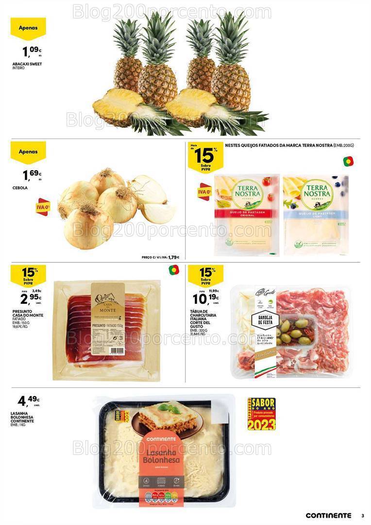 Antevisão Folheto CONTINENTE Aberturas Oliveira de Frades - 15 a 18 dezembro