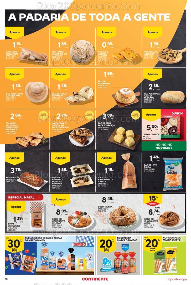 Antevisão Folheto CONTINENTE Bom Dia Promoções de 10 a 16 dezembro