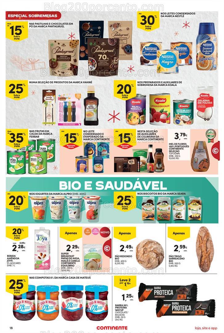 Antevisão Folheto CONTINENTE Bom Dia Promoções de 10 a 16 dezembro