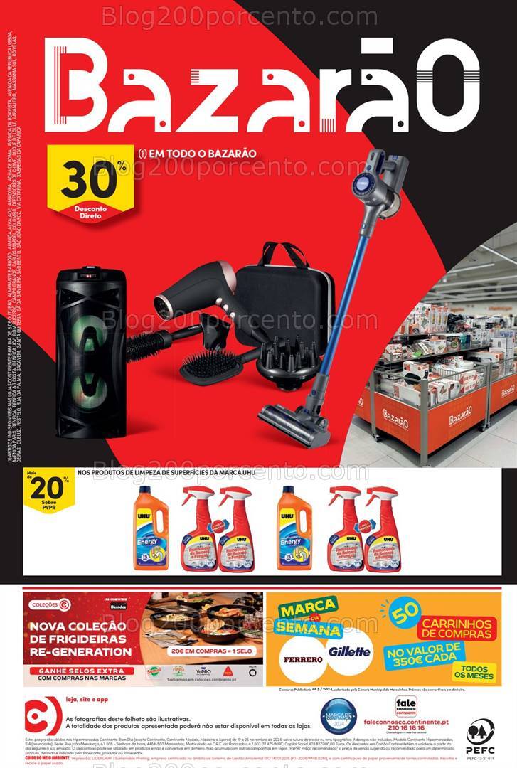 Antevisão Folheto CONTINENTE Bom Dia Promoções de 19 a 25 novembro