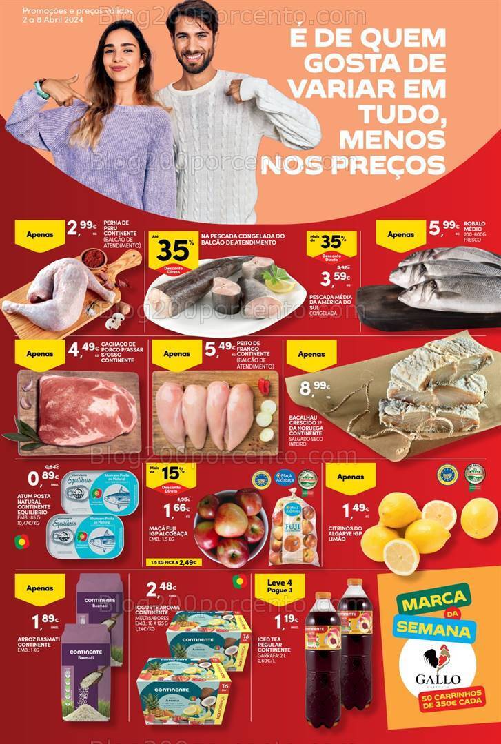 Antevisão Folheto CONTINENTE Bom Dia Promoções de 2 a 8 abril