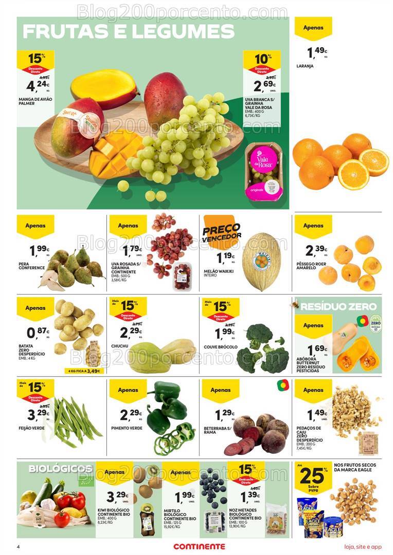 Antevisão Folheto CONTINENTE Bom Dia Promoções de 20 a 26 agosto