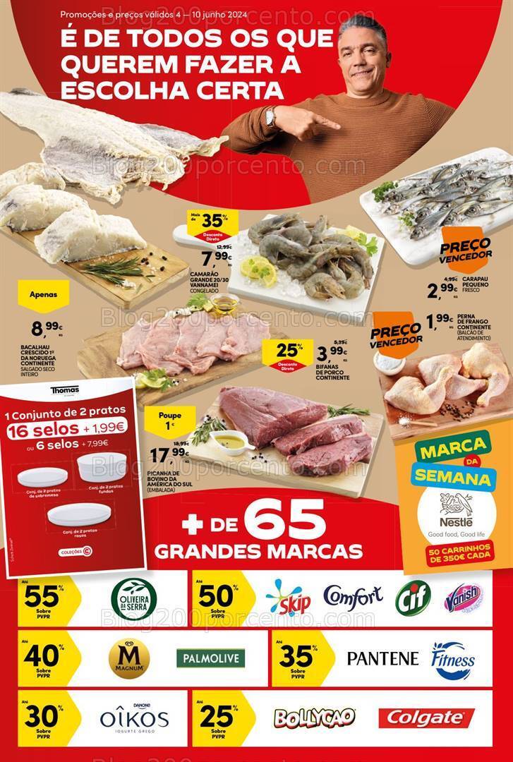 Antevisão Folheto CONTINENTE Bom Dia Promoções de 4 a 10 junho