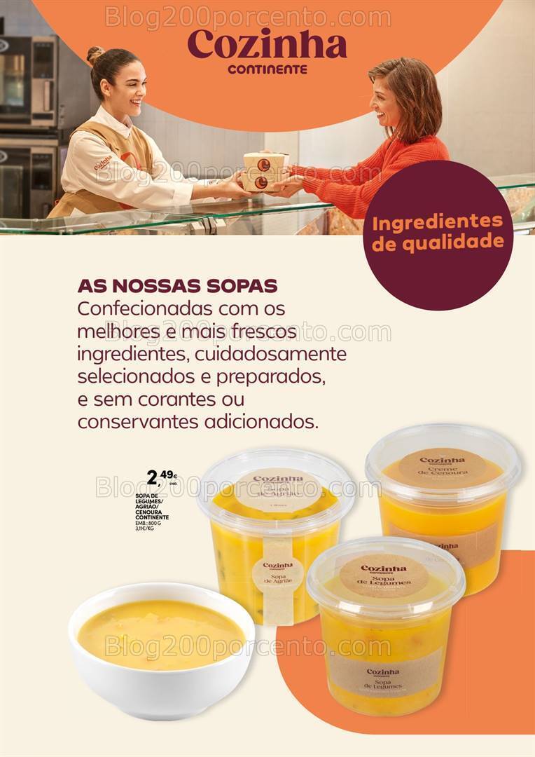 Antevisão Folheto CONTINENTE Bom Dia Chiado Promoções de 17 a 22 julho