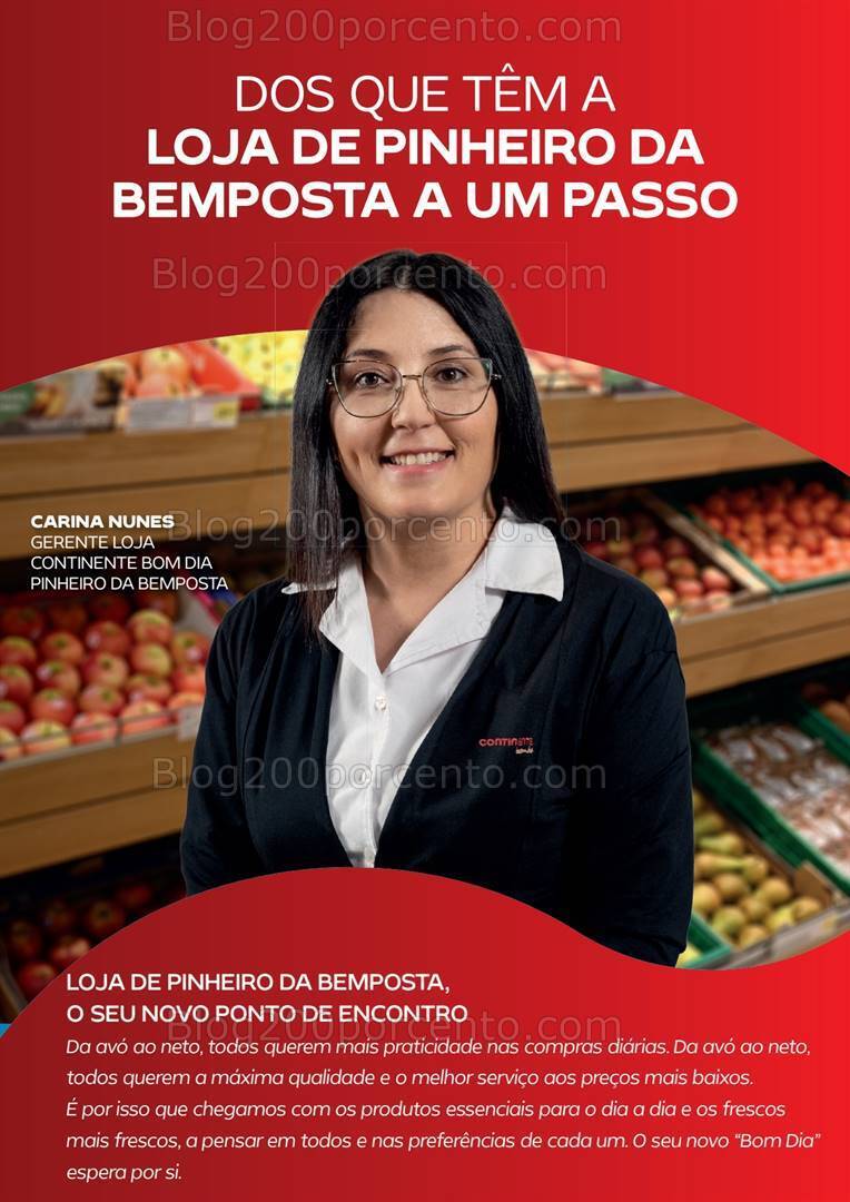 Antevisão Folheto CONTINENTE Bom Dia Pinheiro da Bemposta Promoções de 17 a 22 julho