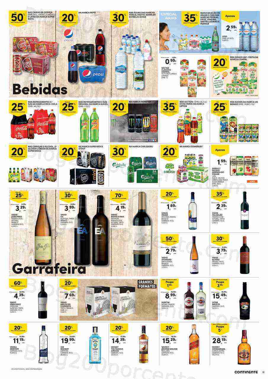 Antevisão Folheto CONTINENTE Bom Dia Promoções de 21 a 27 março