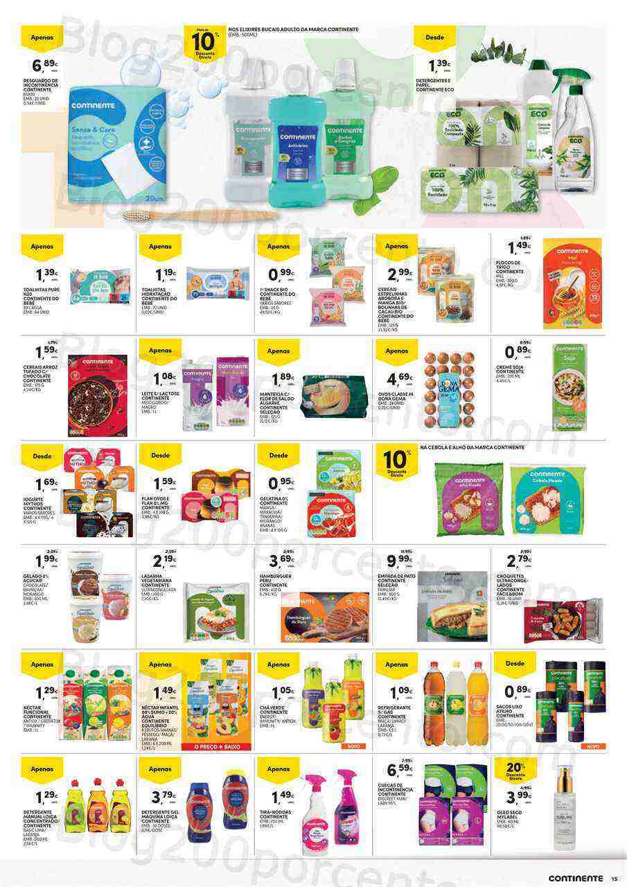 Antevisão Folheto CONTINENTE Bom Dia Promoções de 21 a 27 março
