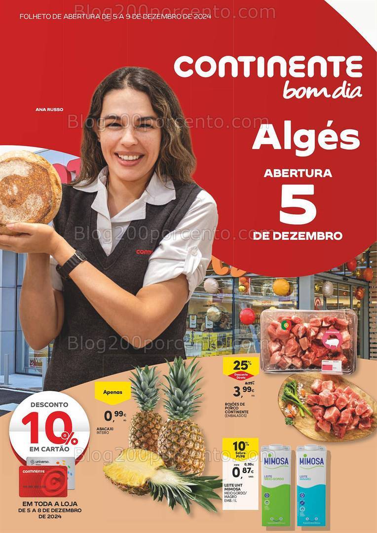 Antevisão Folheto CONTINENTE Aberturas Promoções de 5 a 9 dezembro