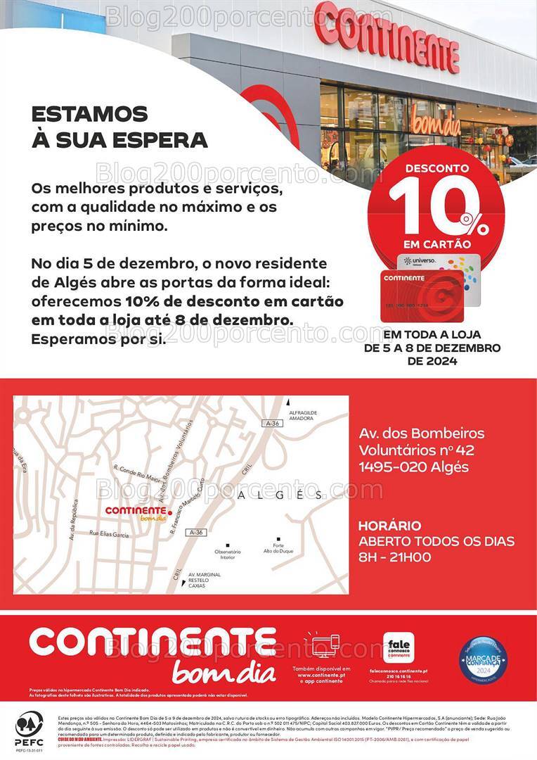 Antevisão Folheto CONTINENTE Aberturas Promoções de 5 a 9 dezembro