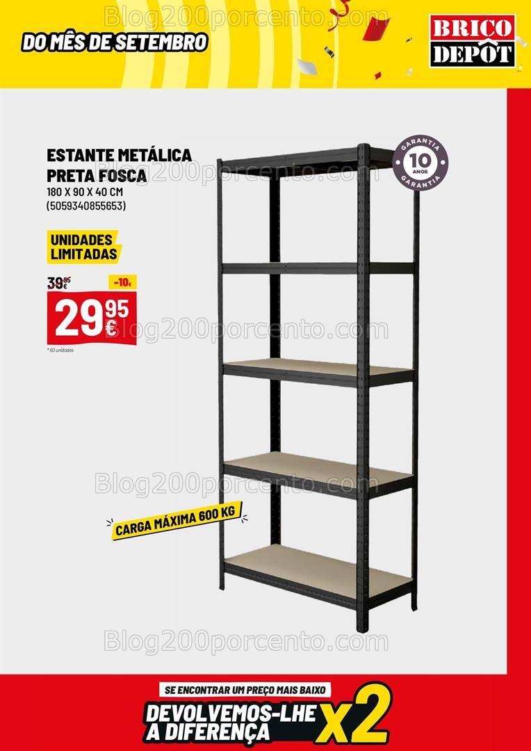 Antevisão Folheto BRICO DEPÔT Promoções de 30 agosto a 26 setembro