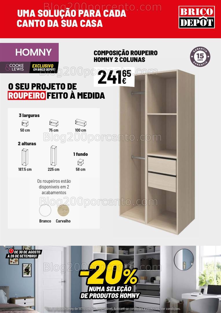 Antevisão Folheto BRICO DEPÔT Promoções de 30 agosto a 26 setembro