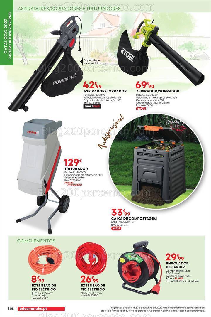 Antevisão Folheto BRICOMARCHÉ Promoções até 29 outubro