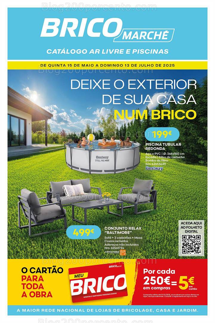 Antevisão Folheto BRICOMARCHÉ Promoções de 15 maio a 13 julho all