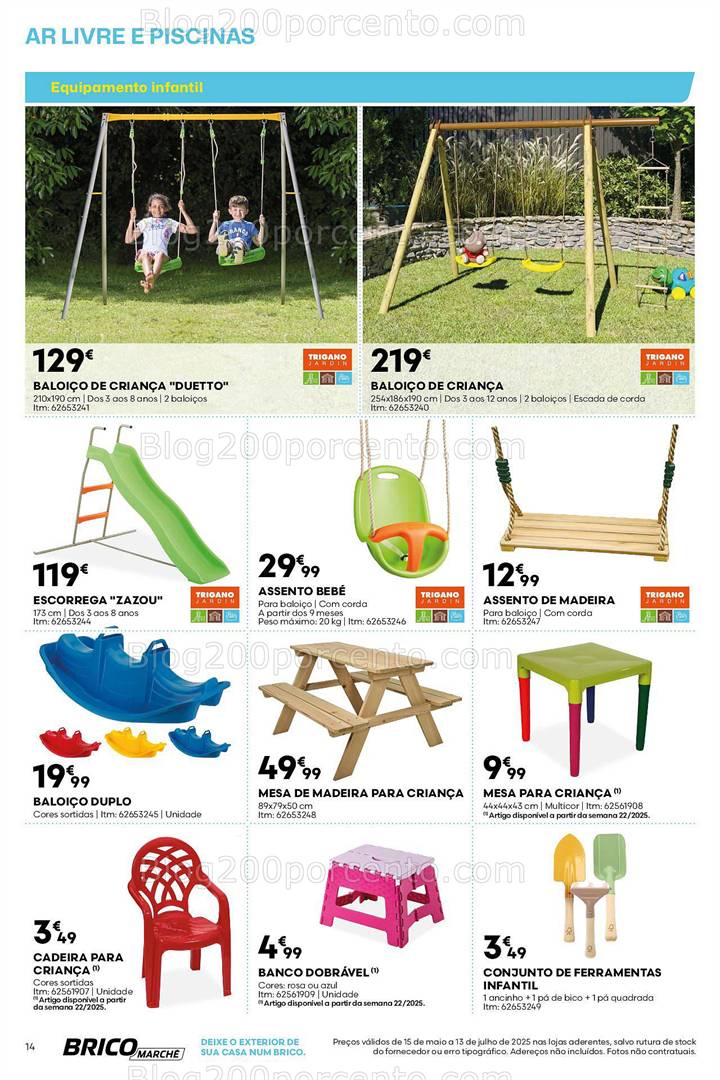Antevisão Folheto BRICOMARCHÉ Promoções de 15 maio a 13 julho all