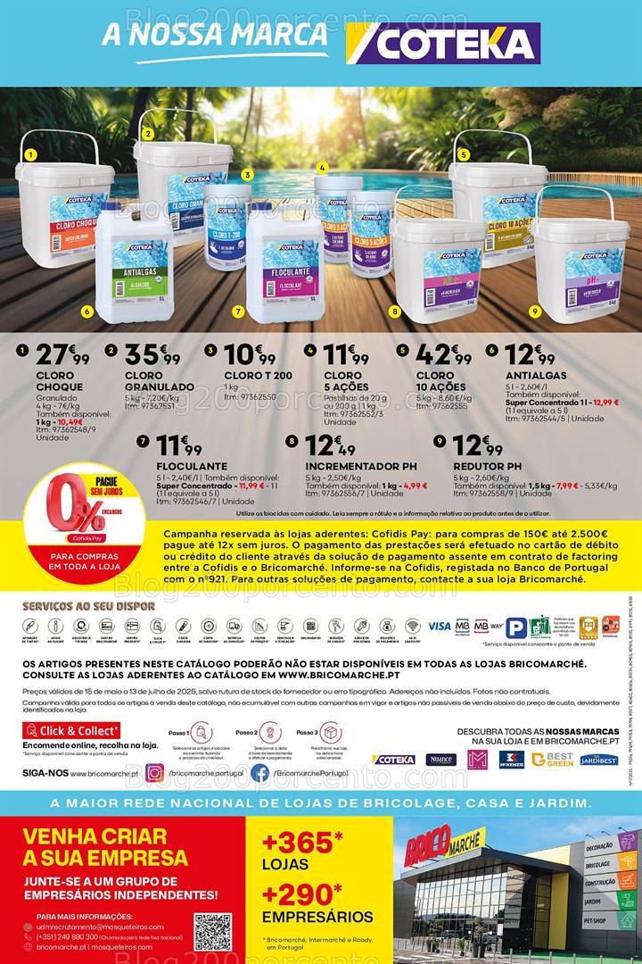 Antevisão Folheto BRICOMARCHÉ Promoções de 15 maio a 13 julho all