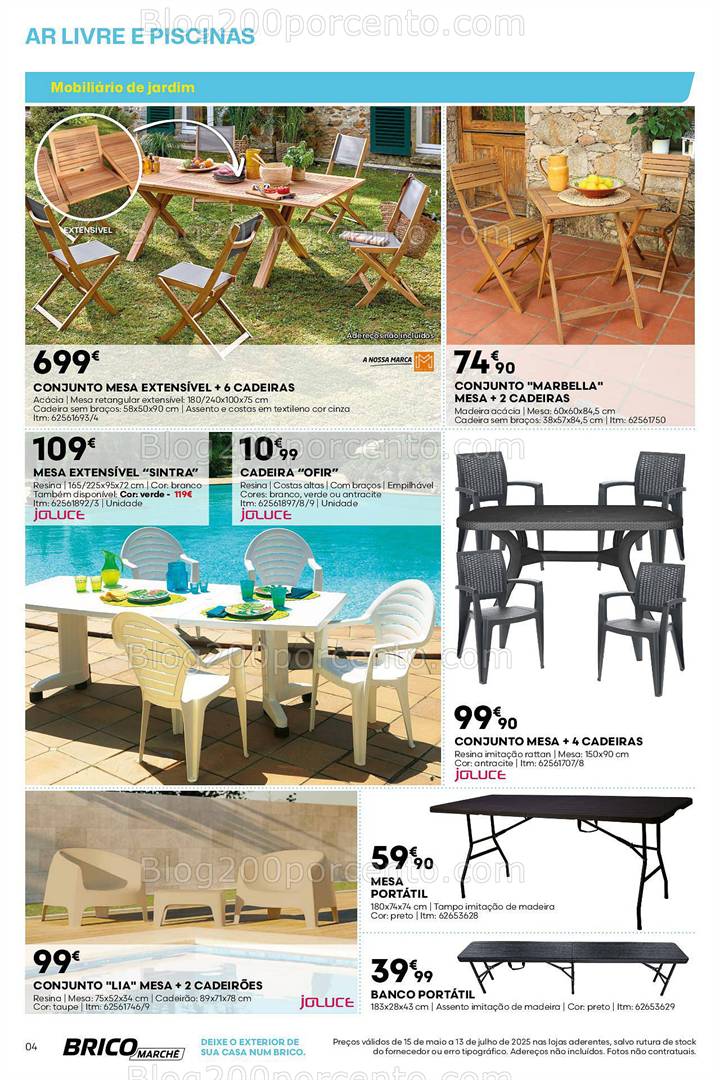 Antevisão Folheto BRICOMARCHÉ Promoções de 15 maio a 13 julho all