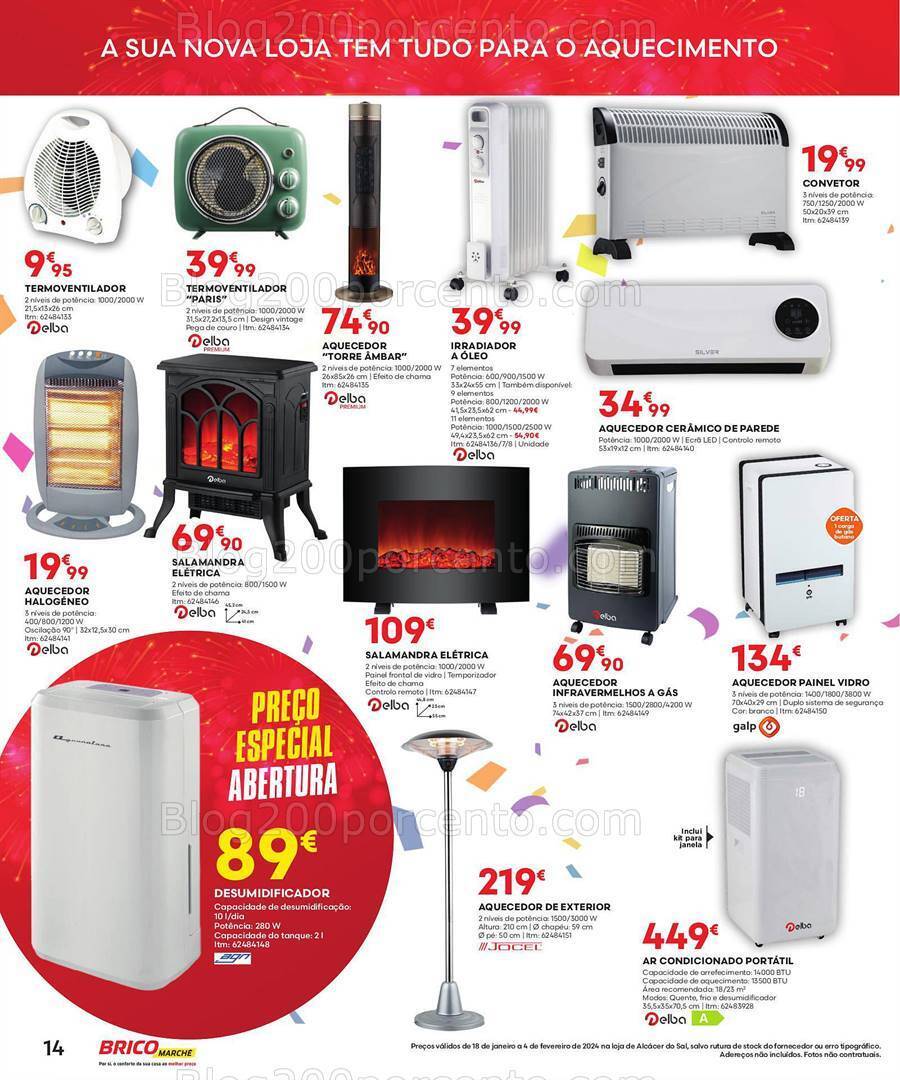 Antevisão Folheto BRICOMARCHÉ Aberturas Promoções de 18 janeiro a 4 fevereiro