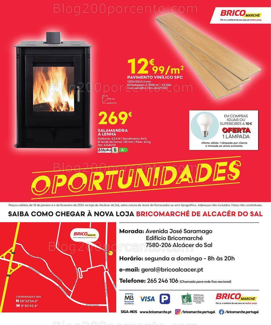 Antevisão Folheto BRICOMARCHÉ Aberturas Promoções de 18 janeiro a 4 fevereiro