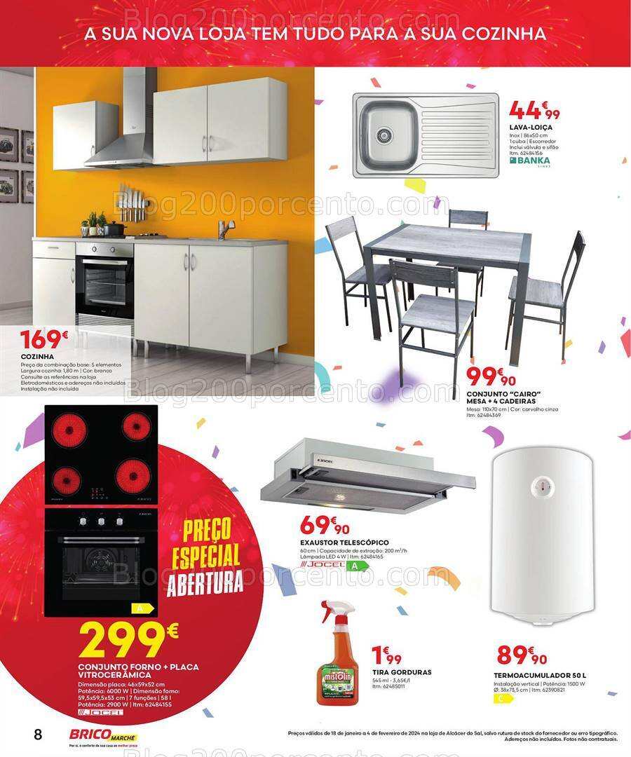 Antevisão Folheto BRICOMARCHÉ Aberturas Promoções de 18 janeiro a 4 fevereiro