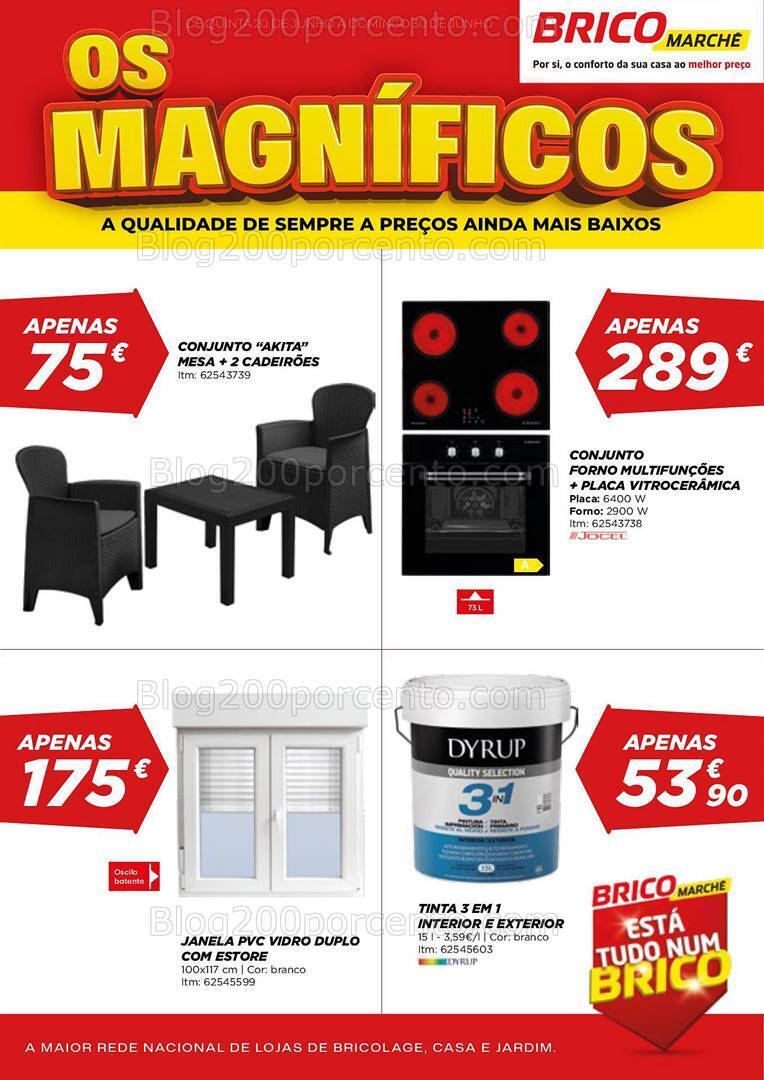 Antevisão Folheto BRICOMARCHÉ Promoções de 20 a 30 junho