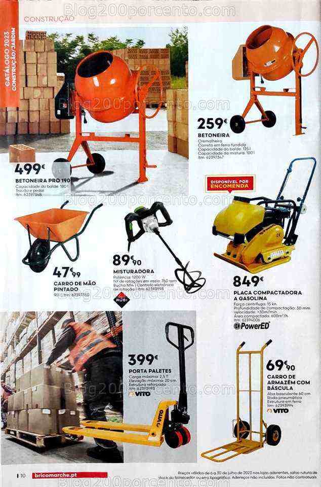 Antevisão Folheto BRICOMARCHÉ Promoções de 6 a 30 julho