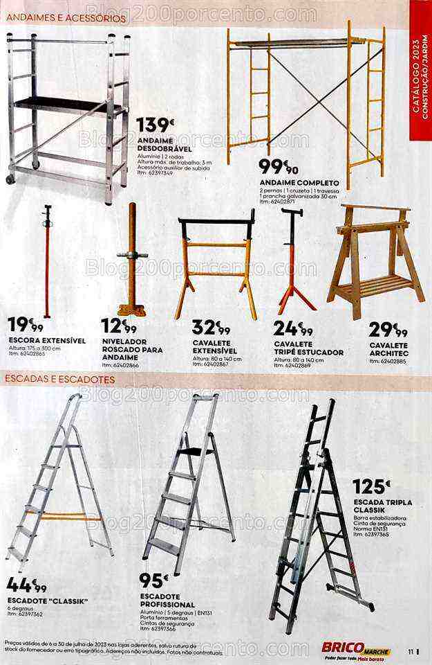 Antevisão Folheto BRICOMARCHÉ Promoções de 6 a 30 julho