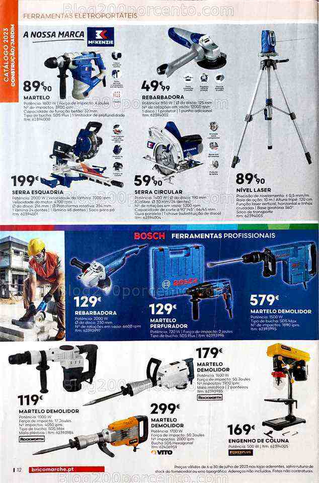 Antevisão Folheto BRICOMARCHÉ Promoções de 6 a 30 julho