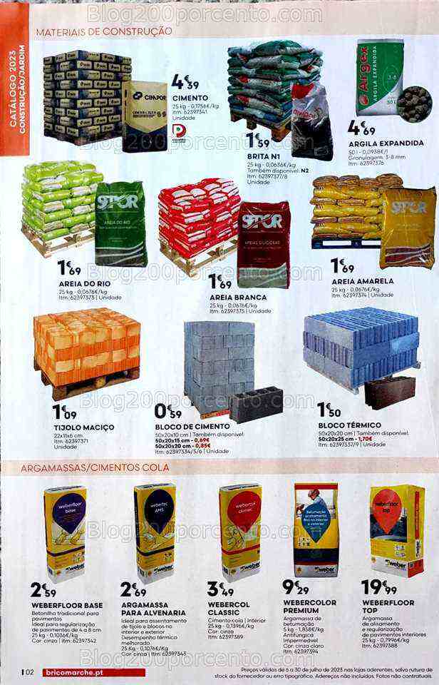 Antevisão Folheto BRICOMARCHÉ Promoções de 6 a 30 julho