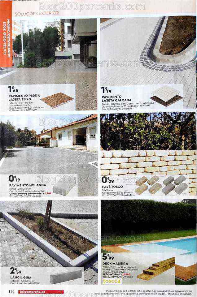 Antevisão Folheto BRICOMARCHÉ Promoções de 6 a 30 julho