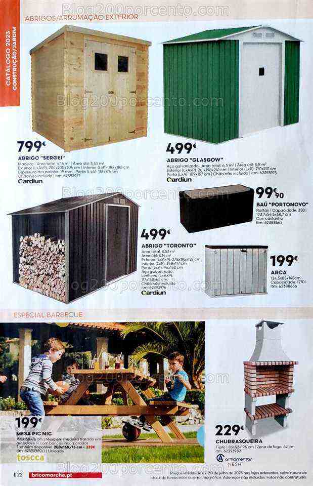 Antevisão Folheto BRICOMARCHÉ Promoções de 6 a 30 julho