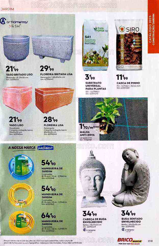 Antevisão Folheto BRICOMARCHÉ Promoções de 6 a 30 julho