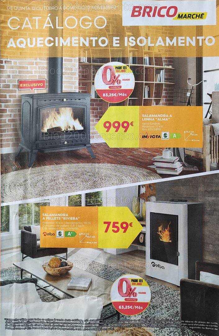 Antevisão Folheto BRICOMARCHÉ Promoções de 12 outubro a 12 novembro