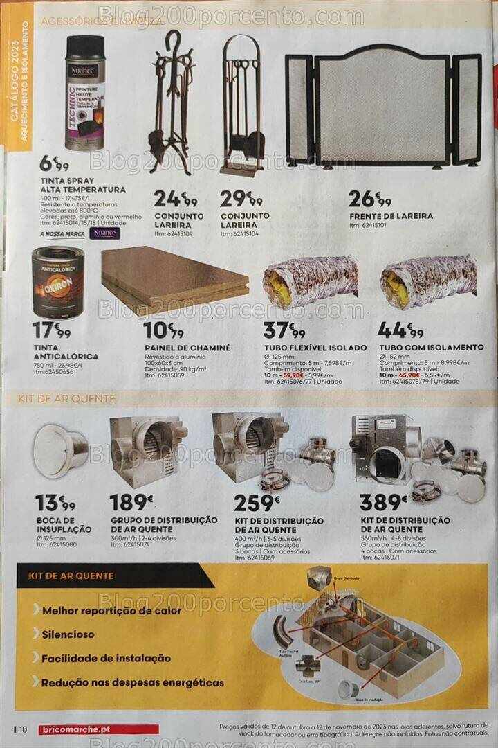 Antevisão Folheto BRICOMARCHÉ Promoções de 12 outubro a 12 novembro
