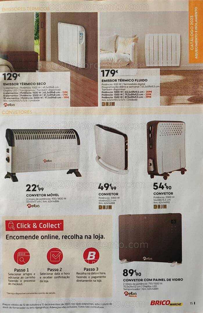 Antevisão Folheto BRICOMARCHÉ Promoções de 12 outubro a 12 novembro