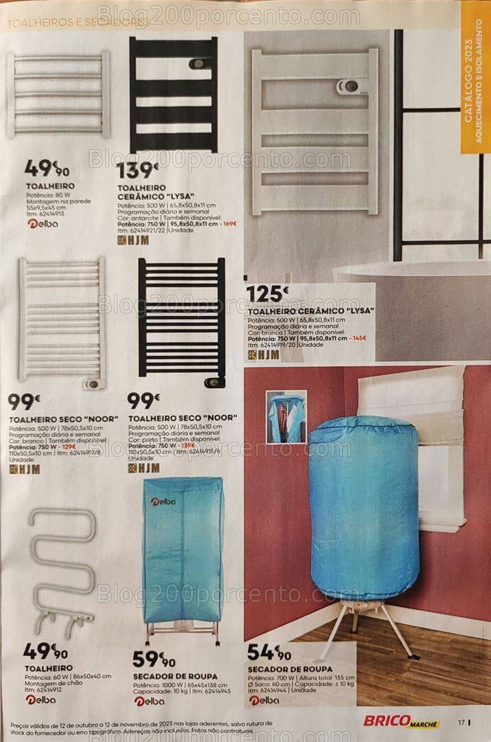 Antevisão Folheto BRICOMARCHÉ Promoções de 12 outubro a 12 novembro