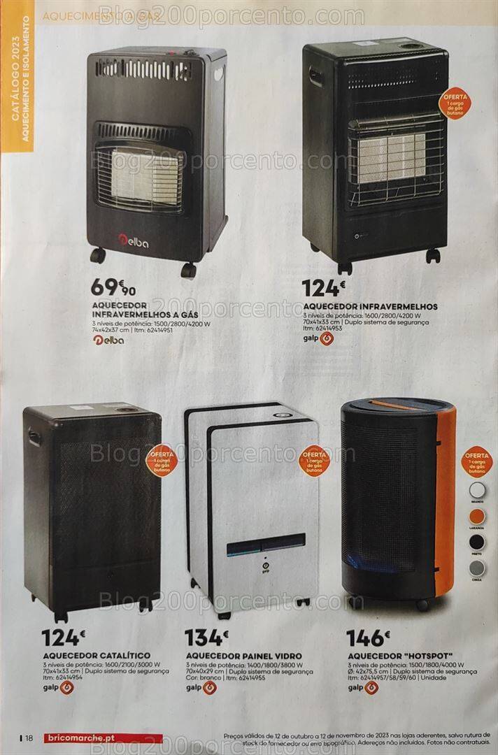 Antevisão Folheto BRICOMARCHÉ Promoções de 12 outubro a 12 novembro