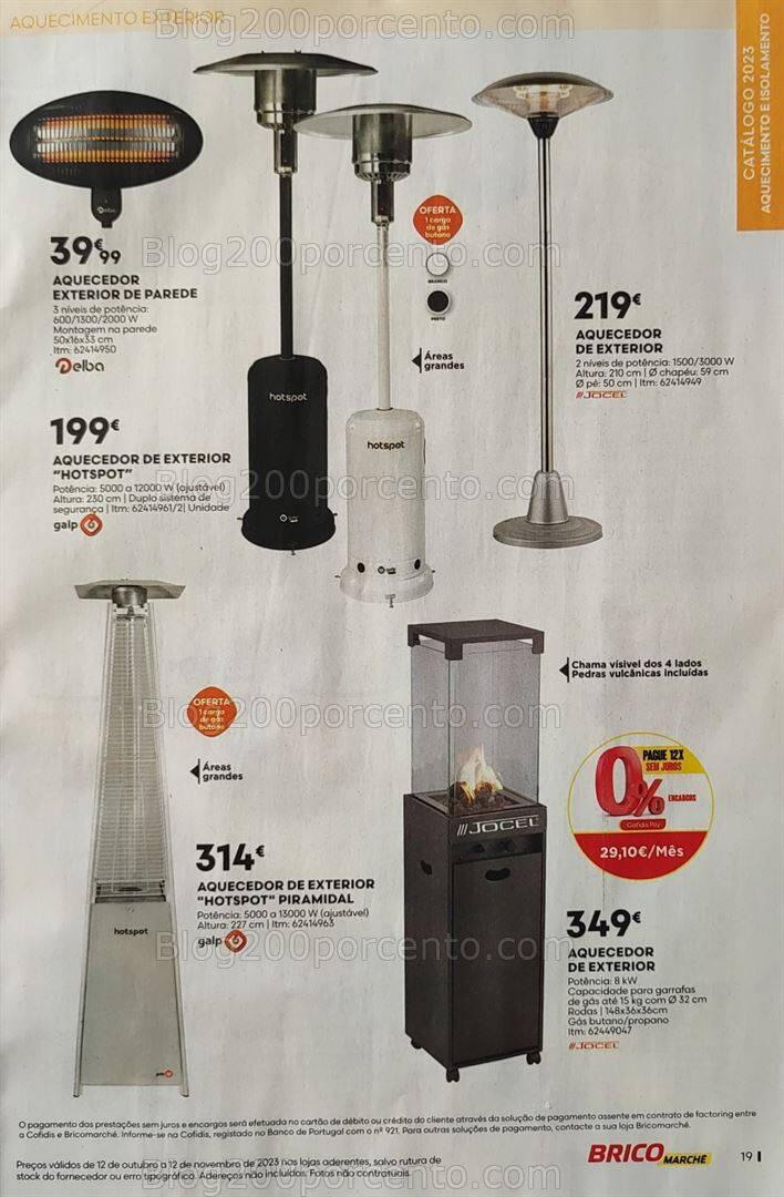 Antevisão Folheto BRICOMARCHÉ Promoções de 12 outubro a 12 novembro