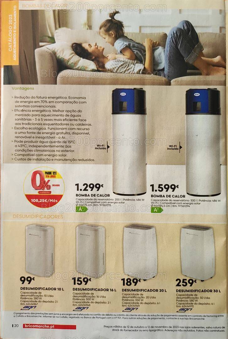 Antevisão Folheto BRICOMARCHÉ Promoções de 12 outubro a 12 novembro