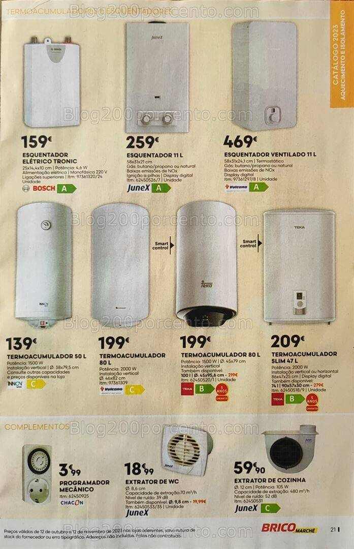 Antevisão Folheto BRICOMARCHÉ Promoções de 12 outubro a 12 novembro